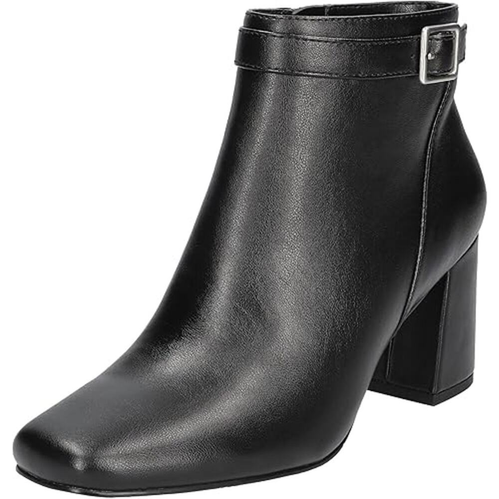 Easy Street Women's Winnipeg Booties Size 9 WW Black NWT